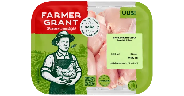 Farmer Grant Broilerikintsuliha (kondita, nahata) 500 g A-klass