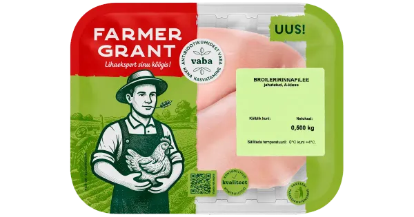 Farmer Grant Broileririnnafilee 500 g A-klass