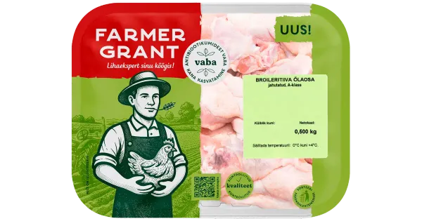 Farmer Grant Broileritiiva õlaosa 500 g A-klass