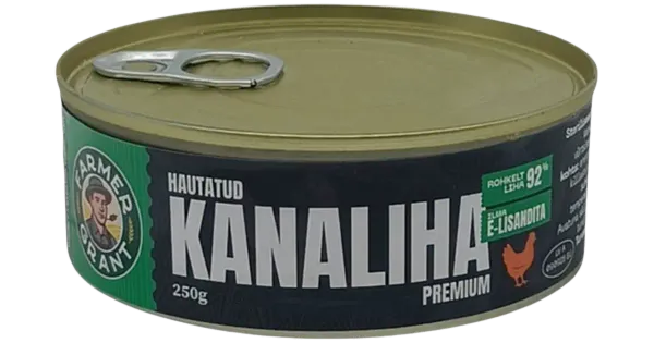 Farmer Grant hautatud kanaliha 250g, premium 92%