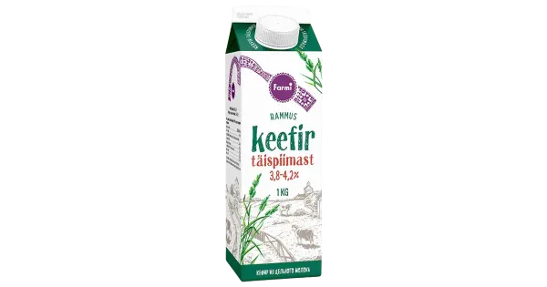 Farmi Keefir täispiimast 3,8-4,2%, 1 kg