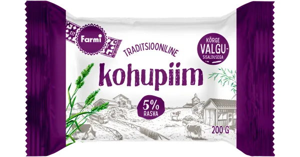Farmi Kohupiim 5%, 200 g