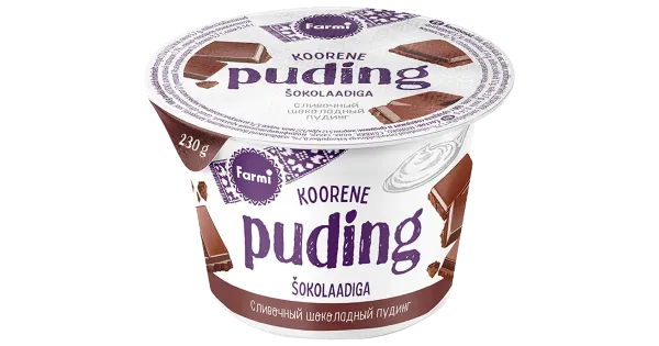 Farmi Koorene šokolaadipuding, 230 g