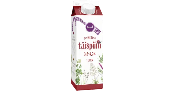 Farmi täispiim 3,6%-4,2%, 1l