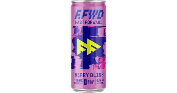 Fast Forward Berry Bliss suhkruvaba muu alkohoolne jook 4,5%vol 330 ml