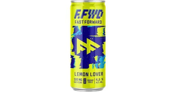 Fast Forward Lemon Lover suhkruvaba muu alkohoolne jook 4,5%vol 330 ml