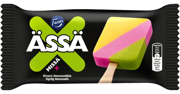 Fazer Ässä Missä X limonaadijää 90 g/87 ml