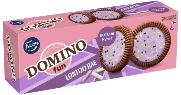 Fazer Domino fun lontoorae küpsis 120g