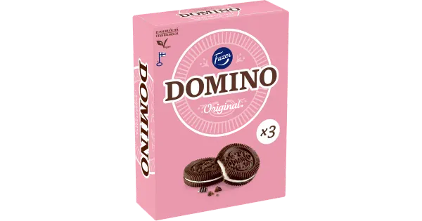 Fazer Domino Original kakaoküpsised 525 g vegan