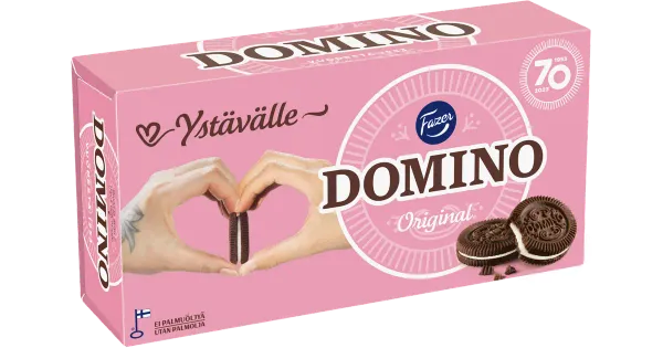 Fazer Domino Original küpsised VEGAN 350g