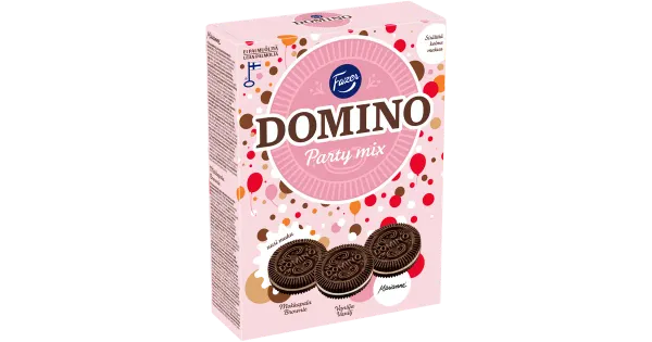 Fazer Domino party mix küpsisevalik 525 g