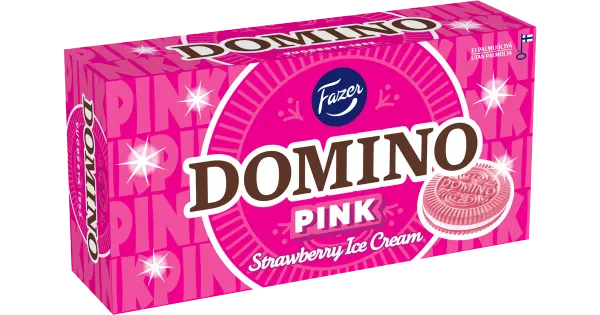 Fazer Domino Pink 350 g