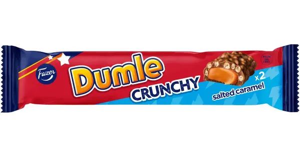 Fazer Dumle Crunchy Salted Caramel šokolaad 55g