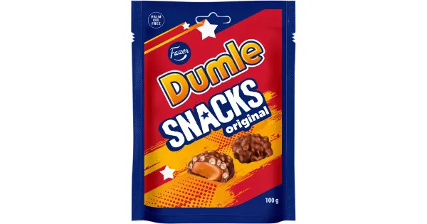 Fazer Dumle Snacks kommikott 100g