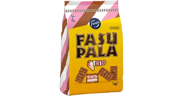 Fazer Fasupala Trio vahvlipalad 355g