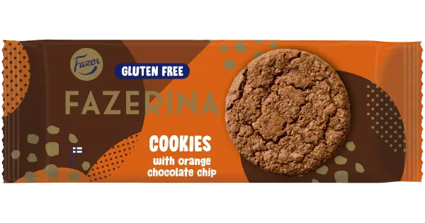 Fazer Fazerina  apelsiniküpsised 140g gluteenivaba