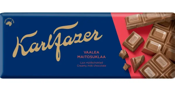 Fazer hele piimašokolaad 180g