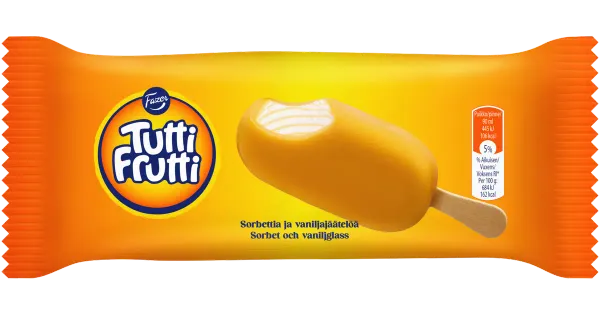 Fazer Jäätis Tutti Frutti pulk 65 g/90 ml