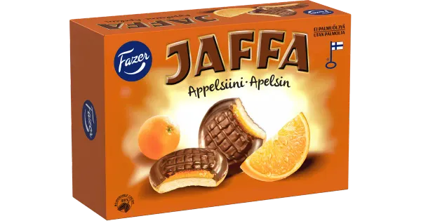 Fazer Jaffa apelsinitäidisega küpsised, 24 tk 300 g