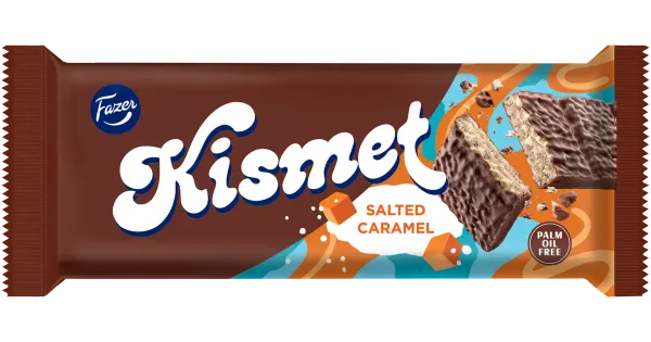Fazer Kismet šokolaadibatoon soolakaramelliga 41g