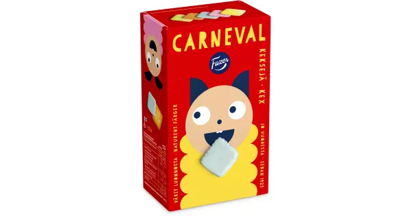 Fazer küpsised Carneval 175 g