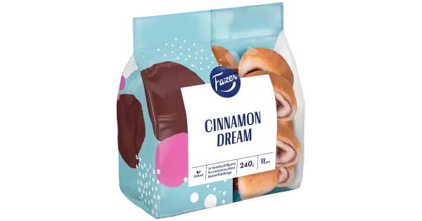 Fazer Minisaiakesed Kaneelitäidisega 240 g
