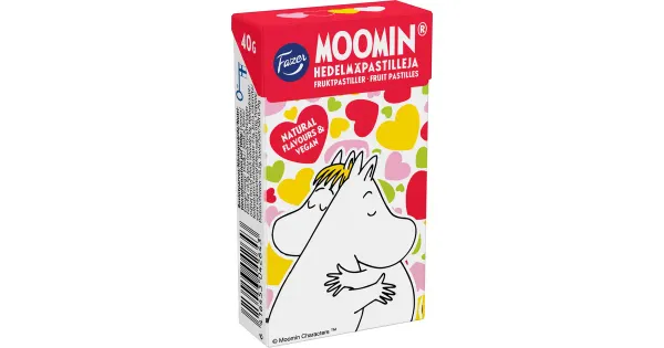 Fazer Muumi puuvilja pastillid 40 G