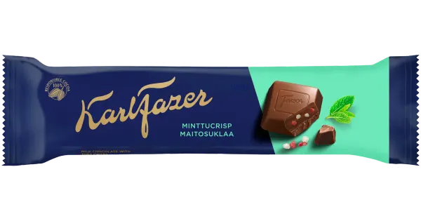 Fazer piparmünditükkidega piimašokolaad 37g
