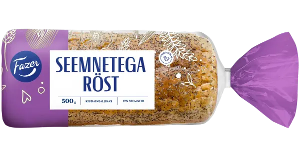 Fazer Seemnetega Röst 500 G