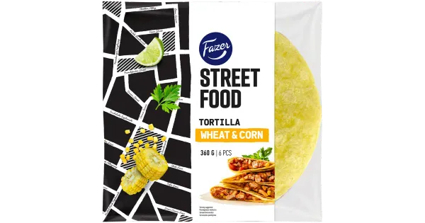 Fazer Street Food Maisitortilla 6 tk 360g
