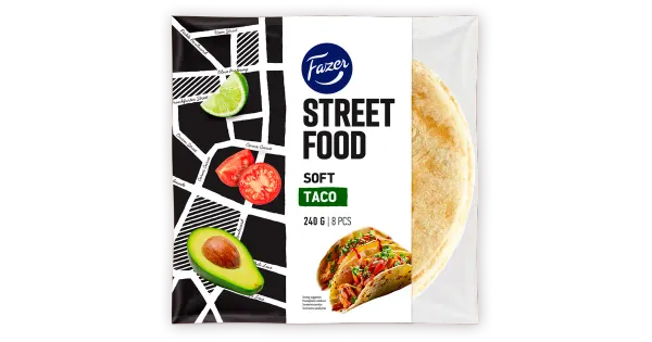 Fazer Street Food Minitortilla 8 tk 240g