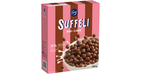 Fazer Suffeli kakaoga hommikuhelbed 320g