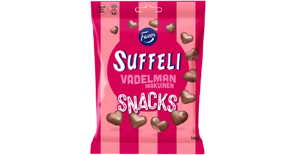 Fazer Suffeli Snacks vaarikamaitseline 140g