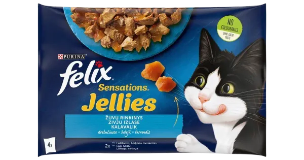 Felix kiisueine Sensations kala tarrendis 4x85g