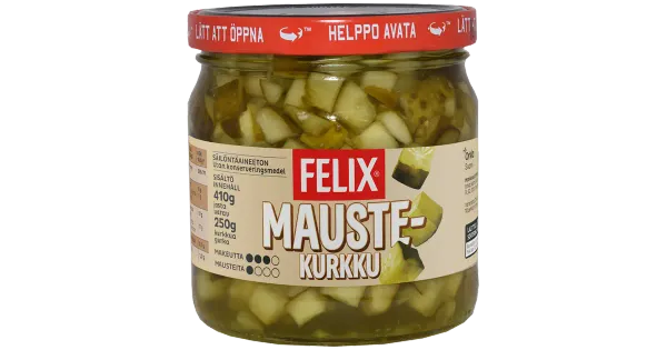 Felix, marineeritud kurgikuubikud, 410 g