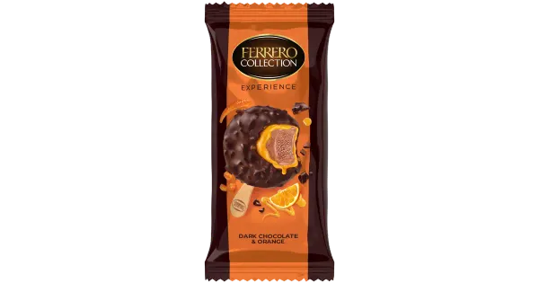 Ferrero Collection Apelsinimaitseline Jäätis tumedas Šokolaadiglasuuris 46 g/60 ml