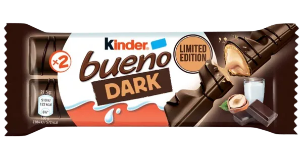 Ferrero Kinder Bueno Dark šokolaadibatoon 43g
