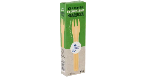 Fiberdom ühekordne kahvel 8tk