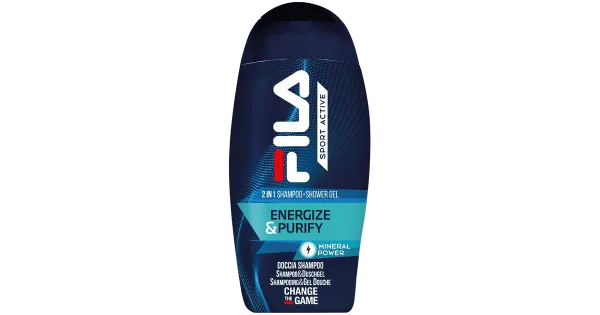 Fila dušigeel Energize&Purify 250ml