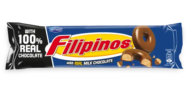 Filipinos piimašokolaadiga kaetud küpsised 120 g