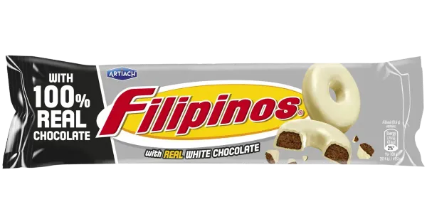 Filipinos valge šokolaadi küpsised, 120 g
