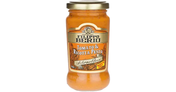 Filippo Berio tomatite ja ricotta juustuga pesto 190g
