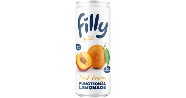 FILLY Apelsini-virsiku prebiootiline karastusjook 355ml