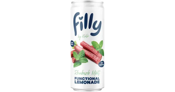 FILLY Rabarberi-mündi prebiootiline karastusjook 355ml