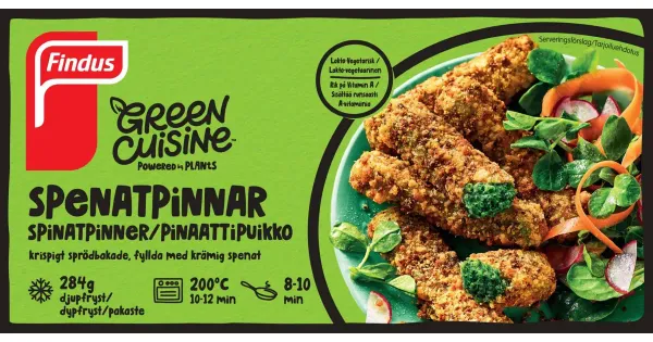 Findus Green cuisine spinatipulgad 284 g