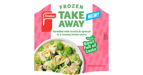 Findus Tortellini Ricotta Spinati Ja Sidruniga 350 g