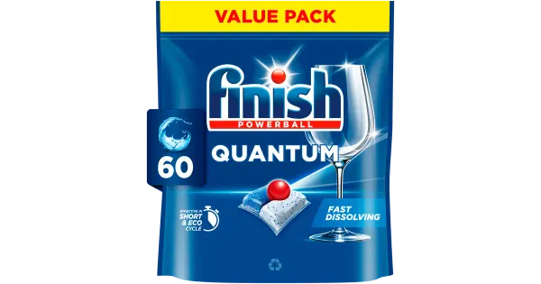 Finish Quantum nõudepesumasina tabletid 60tk
