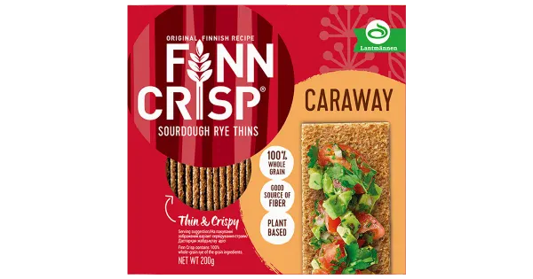 Finn Crisp õhukesed näkileivad köömnetega 200g