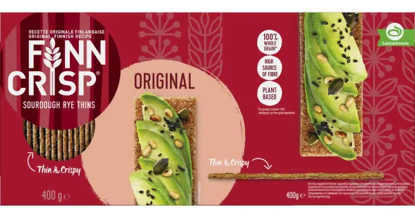 Finn Crisp Original Taste õhukesed näkileivad 400 g