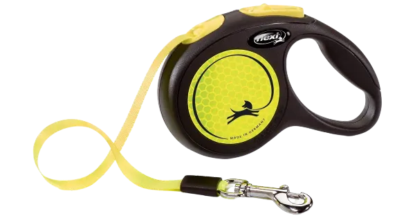 Flexi Neon Reflect jalutusrihm, L/50 kg, 5 m